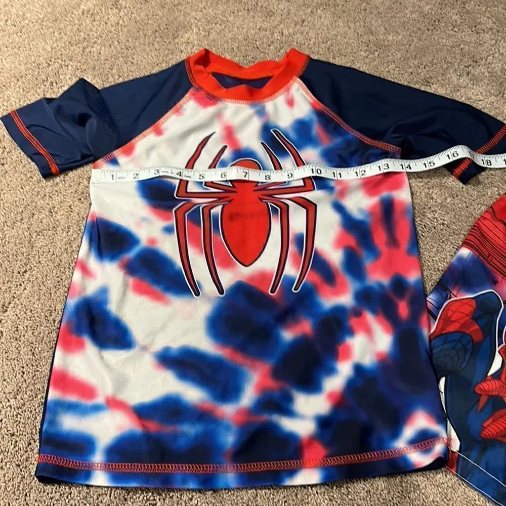 SPIDEY swim set!!! Very good condition! Size medium top and small bottom!